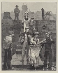 Our Autumn Cruise, revictualling the Yacht